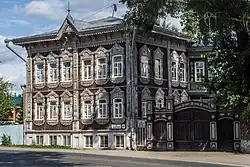 Двухэтажный жилой дом в Татарской слободе, 1902 год, г. Томск