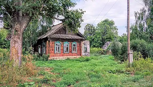 Дом в деревне, август 2016