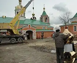 Установка куполов