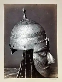 Половецкий (Кипчакский) шишак с личиной