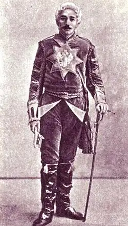 С. И. Евлахов в роли Елецкого «Пиковая дама»