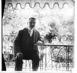 Профессор Ермилов Н. Е. в Кисловодске (1916)