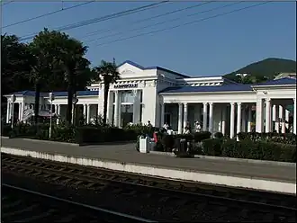 Железнодорожная станция Лазаревская