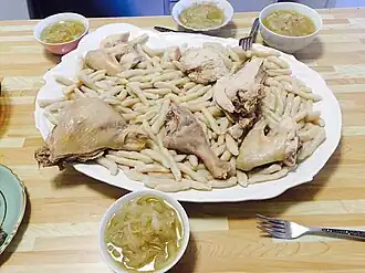 Жижиг-галнаш с курицей