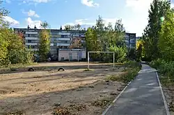 Пятиэтажная «хрущёвка» в 6-м микрорайоне Горок: ул. Братьев Касимовых, 46