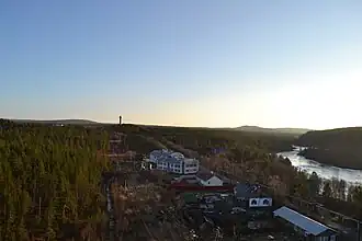 Станция Лопарская. Октябрь 2014 г.