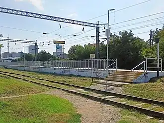 Вид на платформу