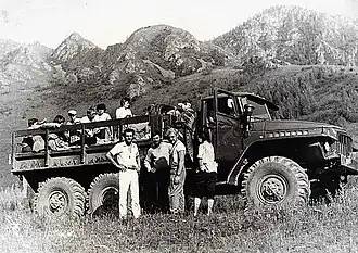 Заброска на 77 маршрут. 1981 год.