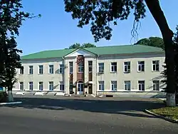 Заводоуправление предприятия Геомаш в Щиграх