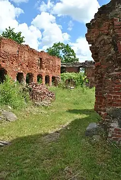 Руины замка Инстербург, 2013