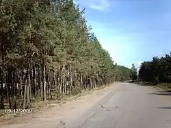 Участок Заповедной улицы, выделенный в 2014 г. в улицу Академика Харитона