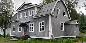 Здание вокзала Янисъярви, 22.08.2021