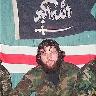 Зелимхан Хангошвили во время войны в Чечне