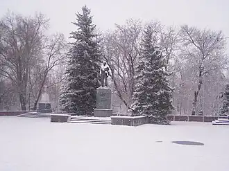 Станица Тацинская зимой