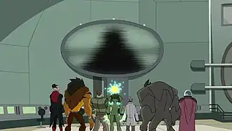 Зловещая шестёрка и Тинкерер общаютсяс Хозяином