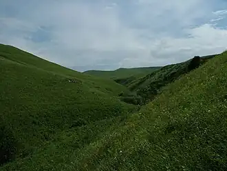 Альпийские луга Зольского района в пределах сельского поселения Каменномостское