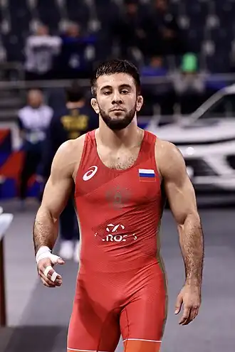 Ибрагим Ибрагимов на Кубке Ивана Ярыгина в Красноярске в 2023 году