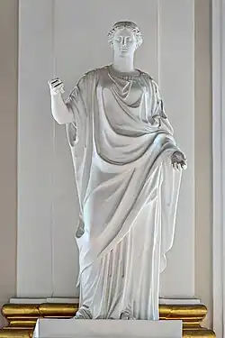 Статуя «Справедливость», скульптор И. И. Леппе