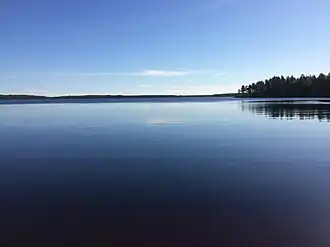 Вид с западного берега