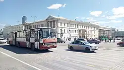 One of the 3  Ikarus 280.80 in Yekaterinburg. T2018 eighteen