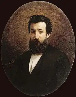 Колесов А.М. Портрет художника С.Н. Аммосова (ГТГ инв. 28261)