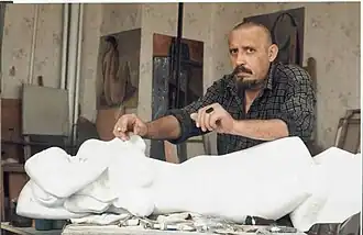 В мастерской. 1997 год.