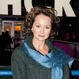 Ольга Кабо на премьере фильма «Москва, я люблю тебя» в кинотеатре «Пушкинский» в 2010 году