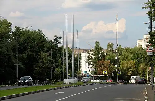 Кавказский бульвар.Пересечение с Ереванской улицей.