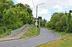 Вид на улицу Комарова со стороны Танкового кольца