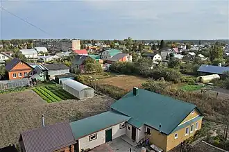 Вид на посёлок Отары