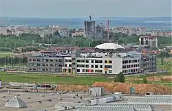 Многопрофильный лицей № 187 «Ритм» на территории микрорайона 1 (май 2021)