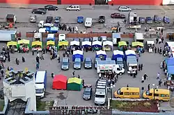 Осенняя ярмарка на площадке перед Культурным центром «Чулпан» (октябрь 2018)