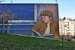 «Я могу дышать» (фрагмент мурала), автор — Рустам Кубик