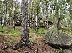 Дорога к останцам