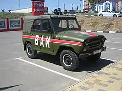 Автомобиль ВАИ Советской Армии из Западной группы войск