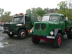 Kапотные Магирусы двух поколений