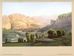 Карло Боссоли. Долина реки Коккозка. 1840—1842 год.