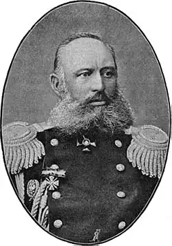 А.Ф. Карпов, на снимке генерал-майор