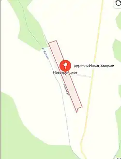 Карта Новотроицкого (удмуртия)