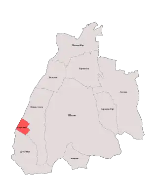 Чири-Юртовское сельское поселение на карте