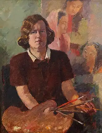 Автопортрет (из собрания ПГХГ)