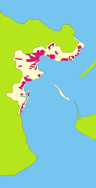 Подмаячный на карте