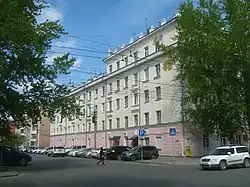 Здание общежития ТИРИЭТа