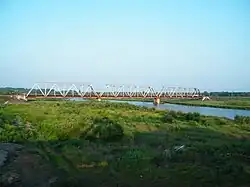 Транссиб, мост через реку Кия