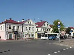 Нечётная сторона улицы, начиная с дома 15