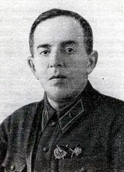 Комбриг В. А. Меликов