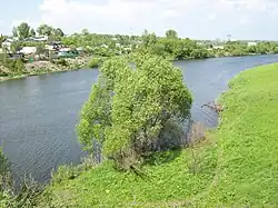 Красивая Меча у въезда в Ефремов