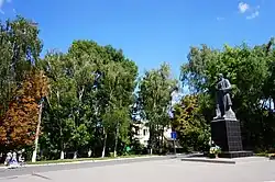 Памятник Т.Г. Шевченко