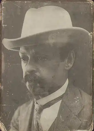 В.П.Краснуха в Белграде (май 1911 г., фото Ателье ЗРЯК, БЕОГРАД Коларчева, Бр.9.)