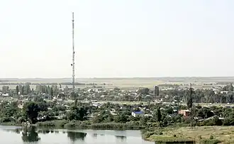 Вид станицы Красноярской